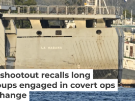 Cuban coast guard ships docked at the port of Havana on Feb. 25, 2026. Adalberto Roque/ AFP via Getty Images